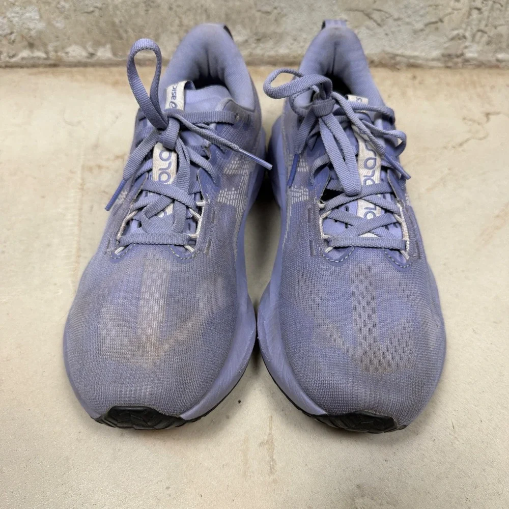 Asics Novablast 2 Women 9 Lavender Purple Running Shoes 1012B765 FF BLAST Gym